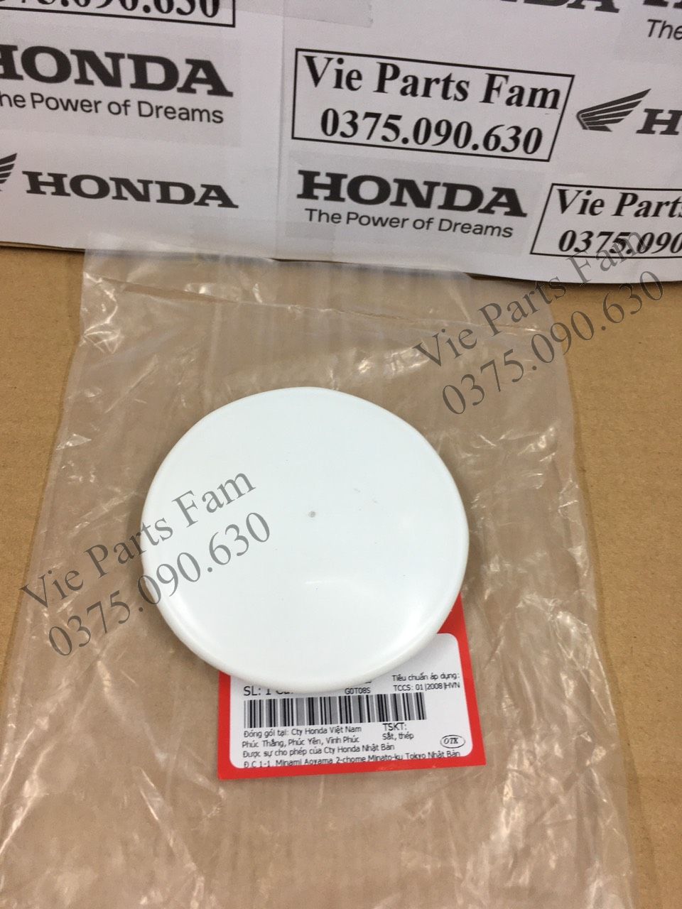 Nắp bửng kiểm tra Bugi / Nắp che bugi bửng yếm Dream Thái, Dream 2, Dream Super, Dream Việt, chính hiệu Honda
