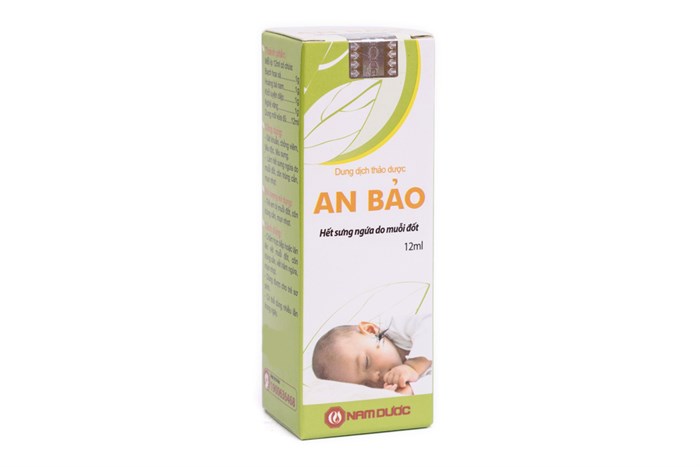 Dung dịch thảo dược An Bảo hết sưng ngứa do muỗi đốt (12ml)