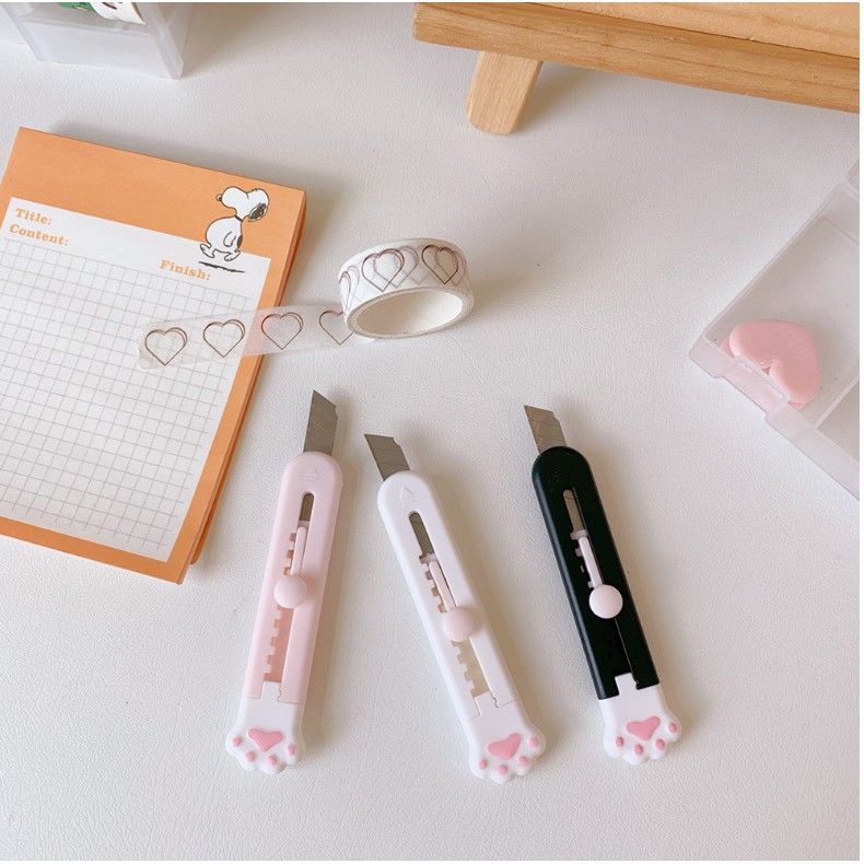 Dao dọc giấy Mini Chân Mèo siêu dễ thương Cute Shop