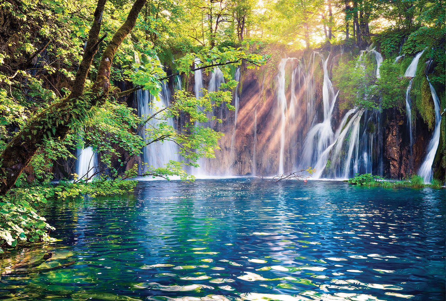 Tranh xếp hình 2035-013 Thác Plitvice, Croatia