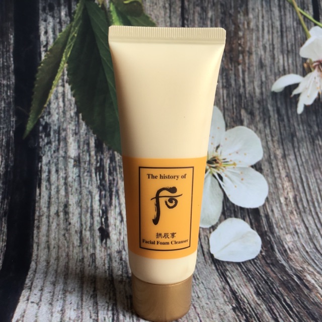 [HCM]Sữa rửa mặt whoo vàng 40ml