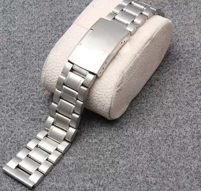 Dây đồng hồ inox đúc cao cấp khóa gập