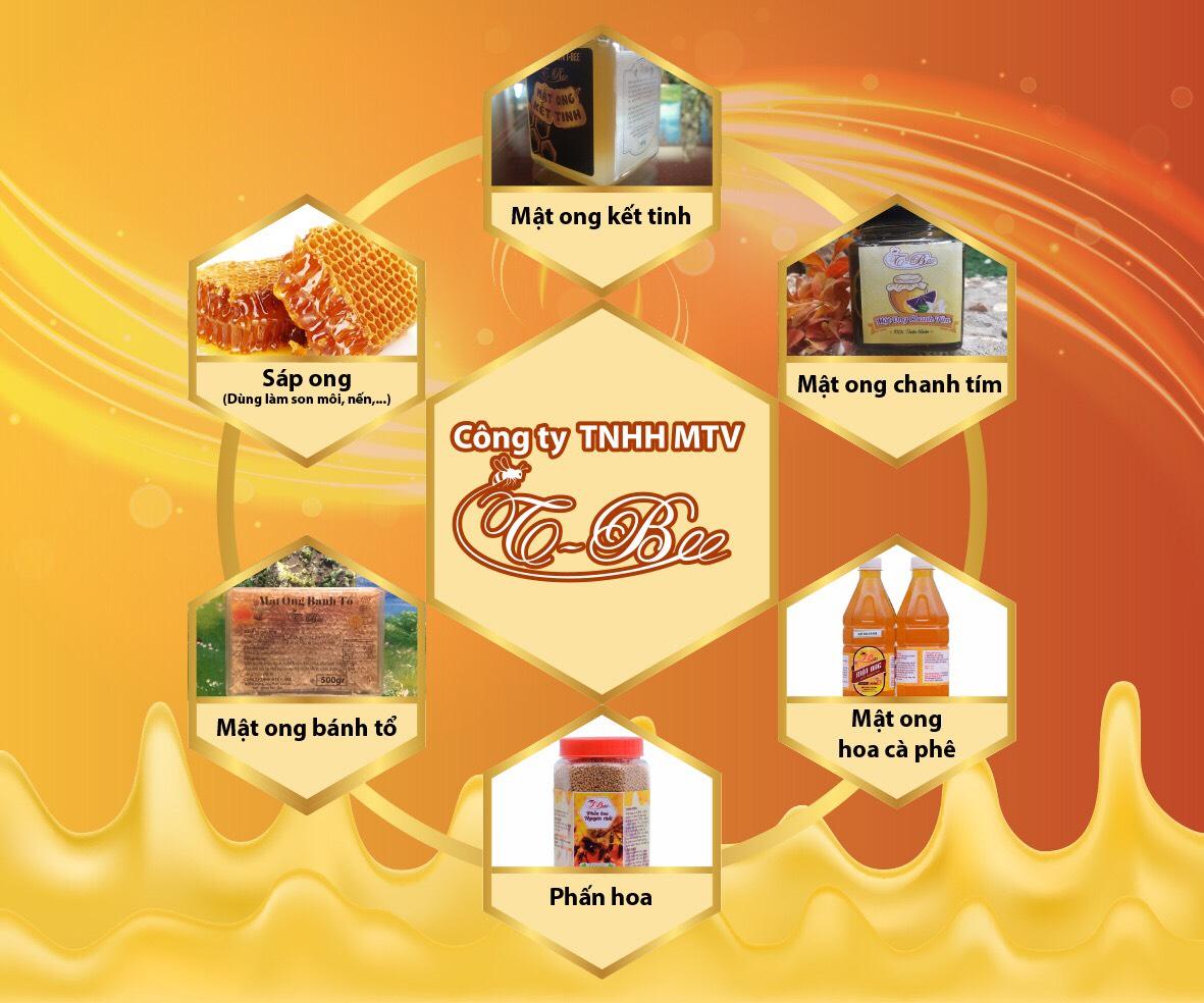 1l Mật ong Nguyên chất Hoa cà phê T-bee