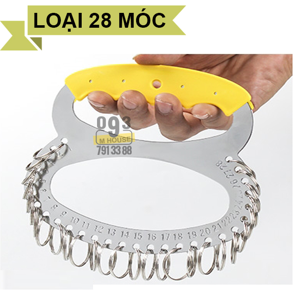 Móc Chìa Khóa Thông Minh Bóp Treo Chìa Khóa Hộp Đựng Chìa Khóa 18 cái 28 cái Móc Treo Kèm Thẻ Ghi Nhớ, Tay Cầm Giữ Chìa Khóa