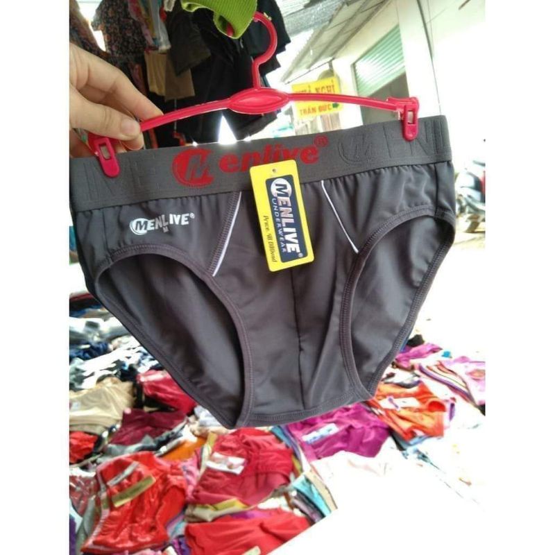 COMBO 5 QUẦN LÓT THUN LẠNH NAM 140k ( có ảnh thật shop chụp)