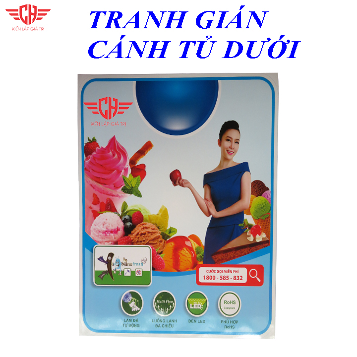 tem dán tủ lạnh sanyo aqua mẫu 3