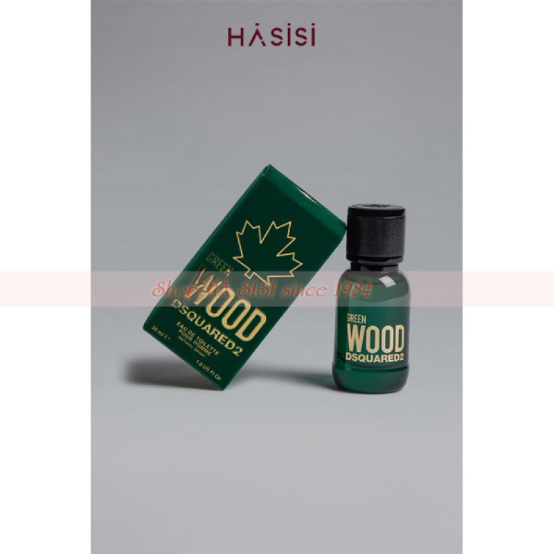 Nước Hoa Mini DSQUARED2 - Green Wood Pour Homme EDT 5ml (Xanh)