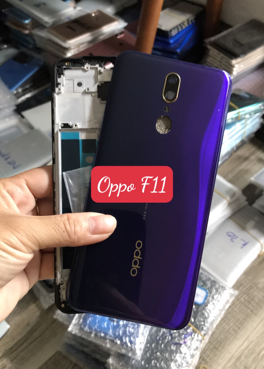 Bộ vỏ zin oppo F11( kèm phím bấm ,kính camera)