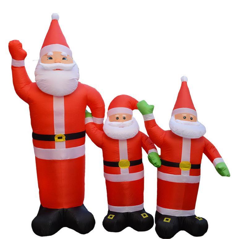 Mô hình ông già Noel bơm hơi