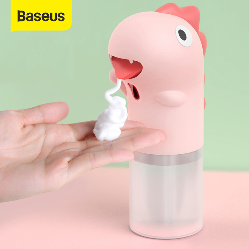 Baseus Cute style Automatic Hand Washing Machine 300ml Induction Foaming Soap Dispenser Hand Washer for Bathroom Kitchen