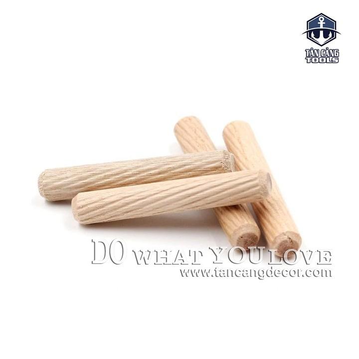 Chốt gỗ phi 12mm - dài 60 mm - 1 Kg