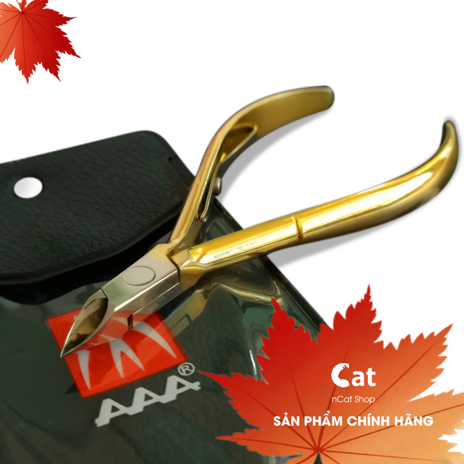 Kềm AAA HL555 - Kềm Cắt Da Mạ Vàng