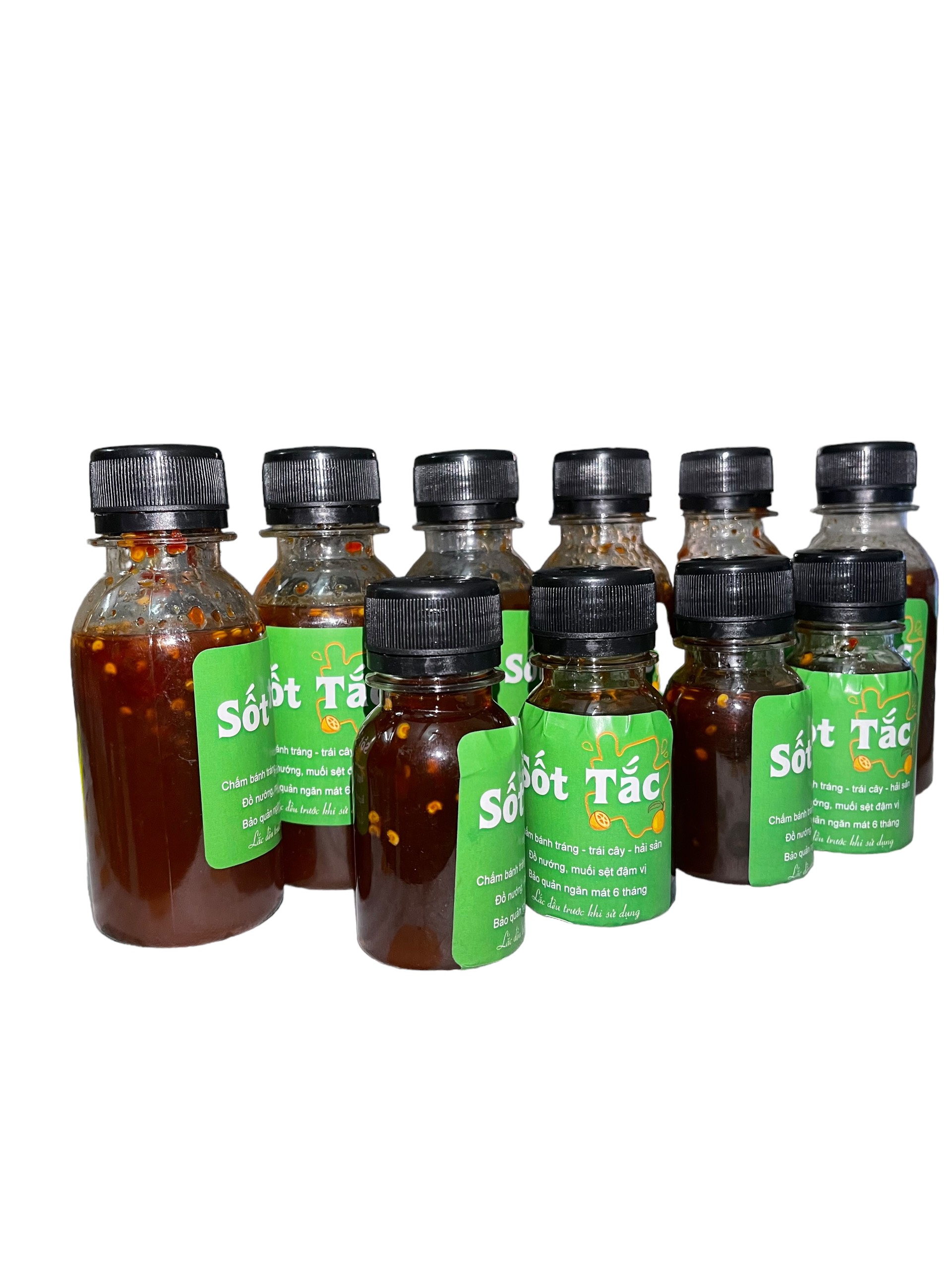 Mới ! Chai 150g Sốt tắc chua cay chấm bánh tráng siêu ngon