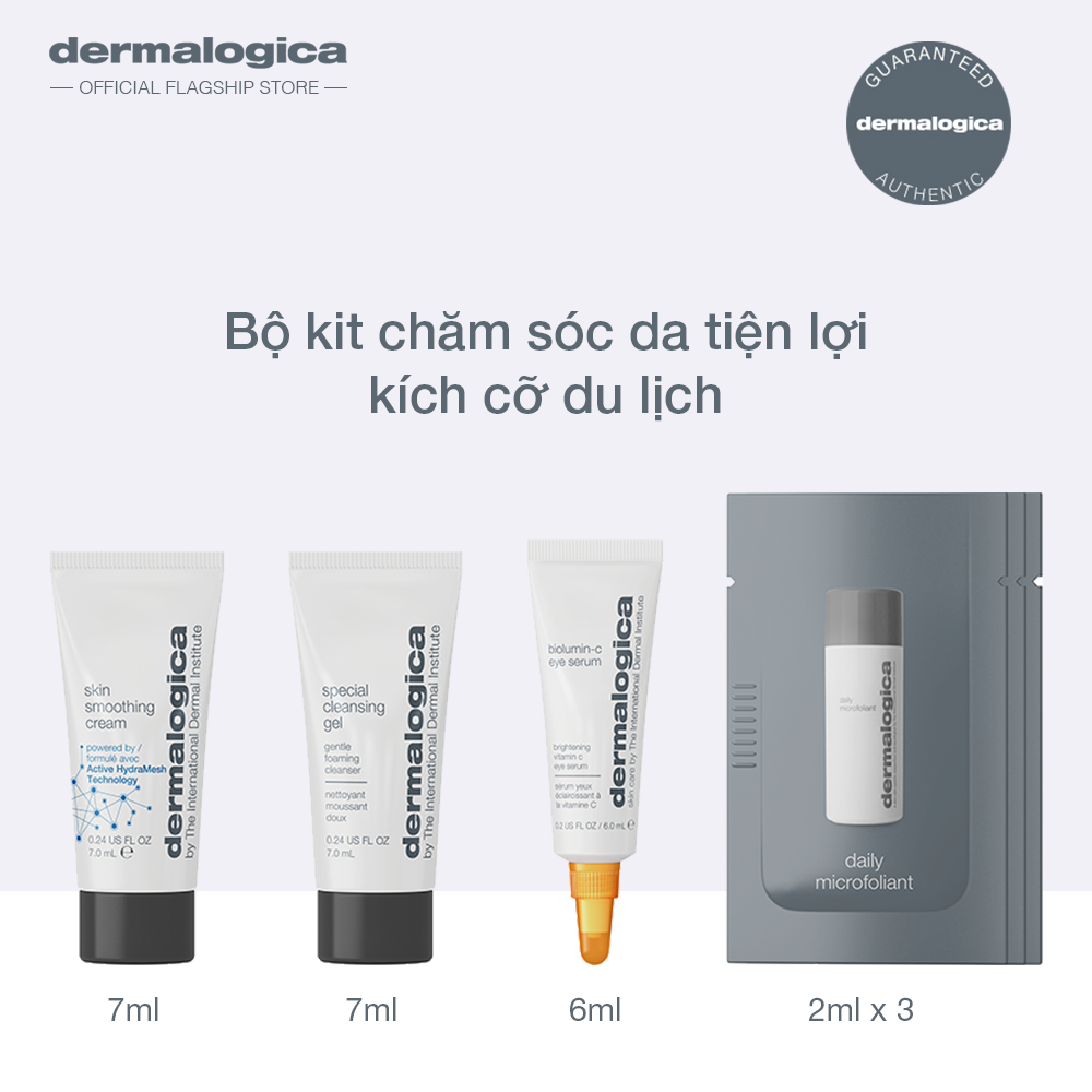 (Hàng tặng không bán) Bộ kit chăm sóc da tiện lợi kích cỡ du lịch