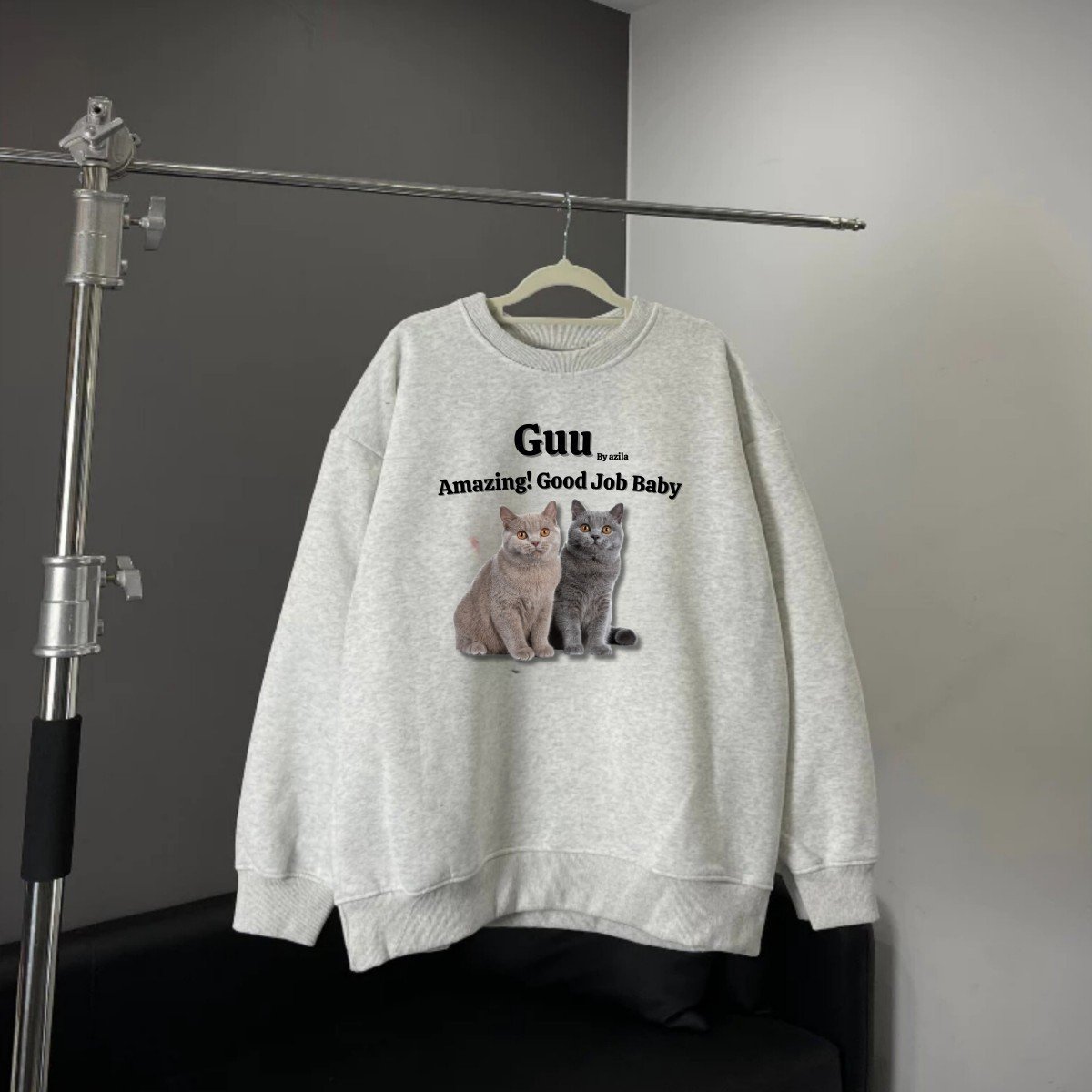 Áo Sweater nam nữ AZILA nỉ bông cao cấp oversize form rộng nhiều đạ dạng mẫu mã -N01