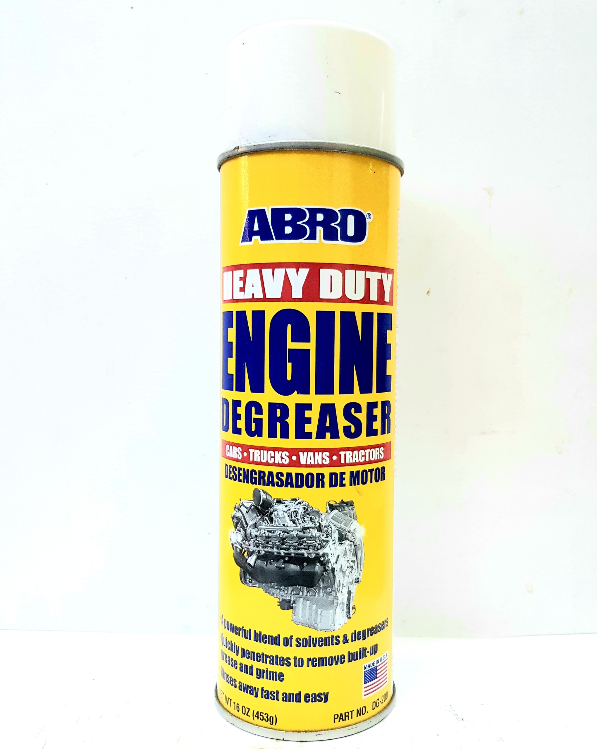 Chai vệ sinh máy abro engine degreaser 453g