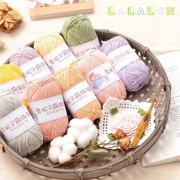 Len Baby Yarn Cuộn 40gr - Hàng Chính Hãng (Mã 34-67)