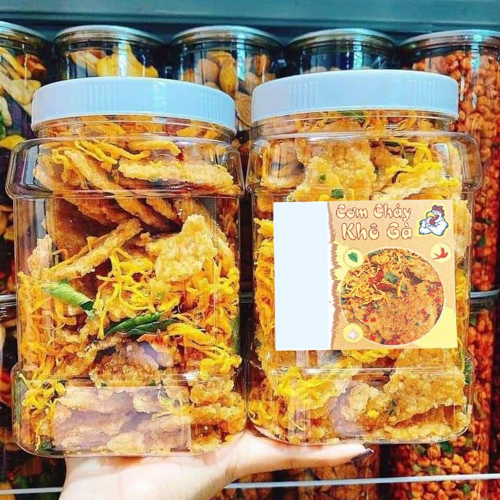 Cơm cháy lắc khô gà - thơm ngon đậm vị 500g