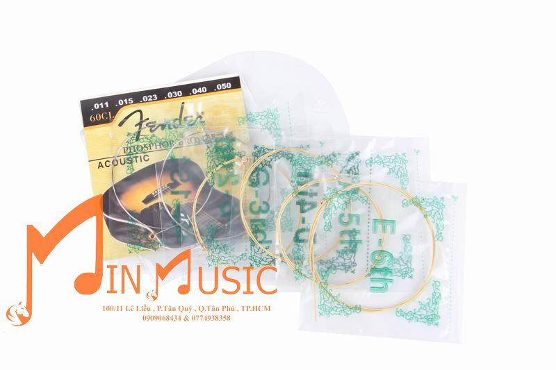 Dây Đàn Guitar Acoustic fender | size 11