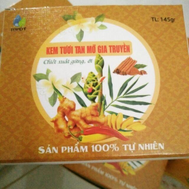 [HCM]Kem Tan Mỡ Gừng Ớt Gia Truyền MPĐT
