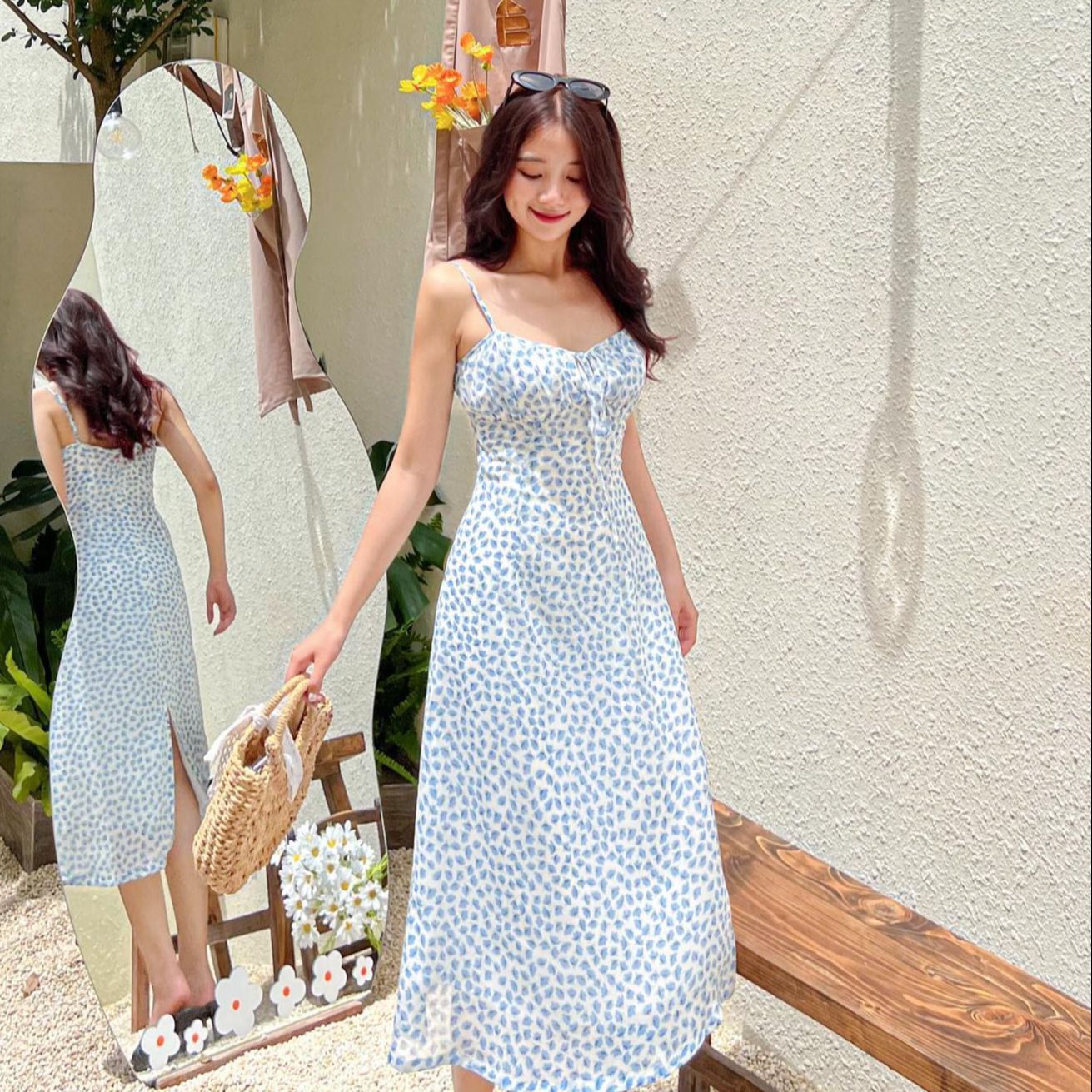 Đầm MOLLY - Đầm maxi 2 dây