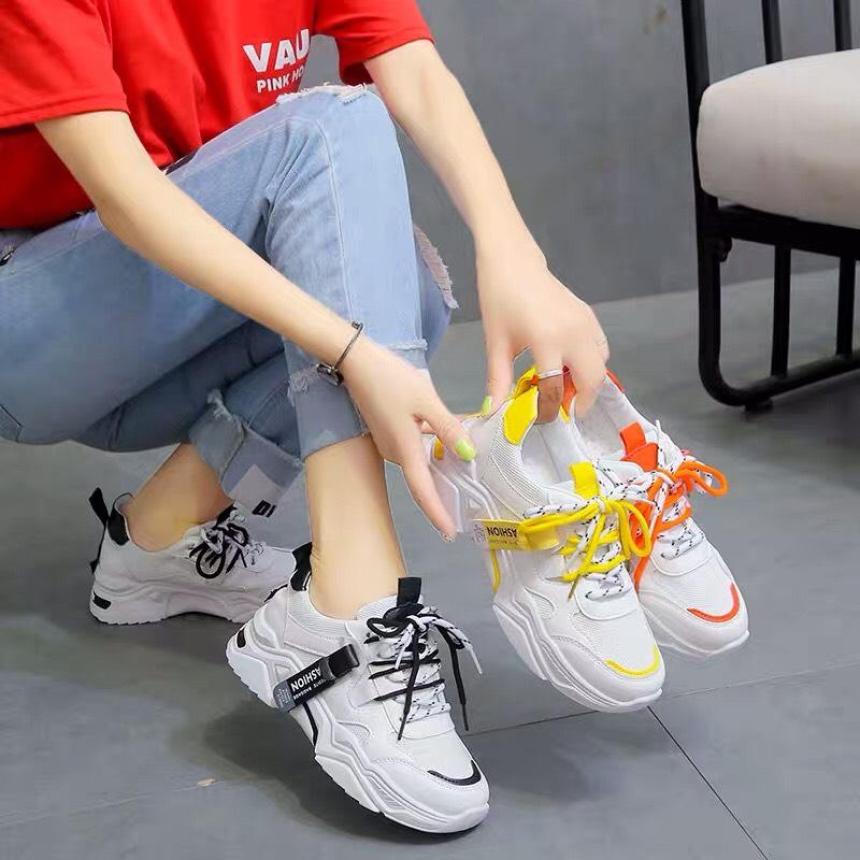 Giày thể thao sneaker nữ BLAI mới - giày nữ đi học, giày sneaker nữ hàn quốc, giầy nữ, giày bata nữ, giày nữ giá rẻ, giày thể thao nữ độn đế, giày trắng nữ, giày nữ đẹp giá rẻ