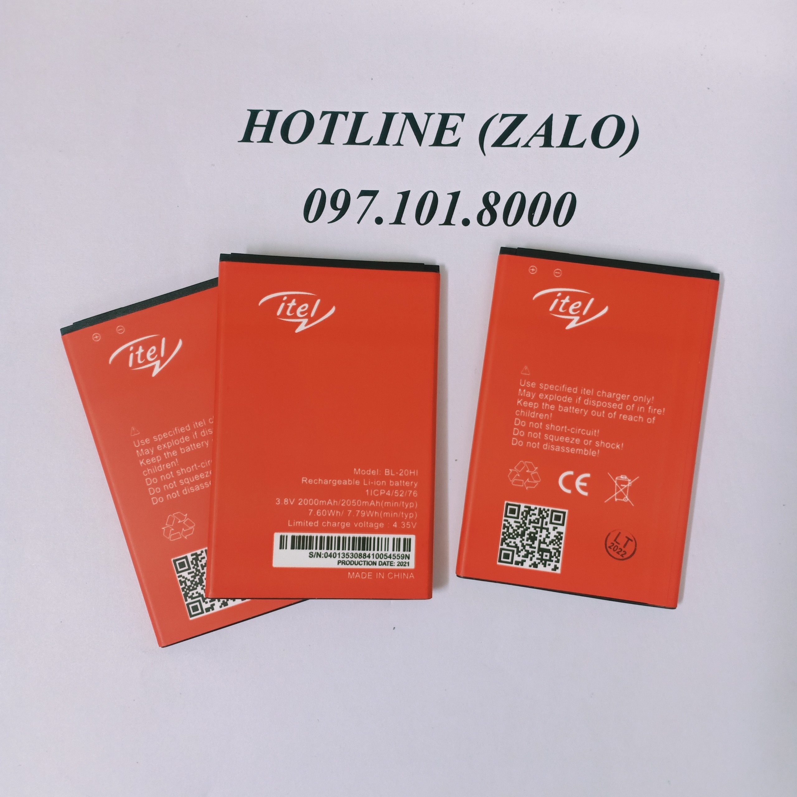 Pin itel A32 A32F A32S (BL-20HI)