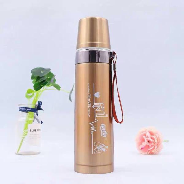 Bình Giữ Nhiệt Pure Healthy Happy 800Ml Cao Cấp, Giữ Nóng, Giữ Lạnh, Chất Liệu Inox Sus 304
