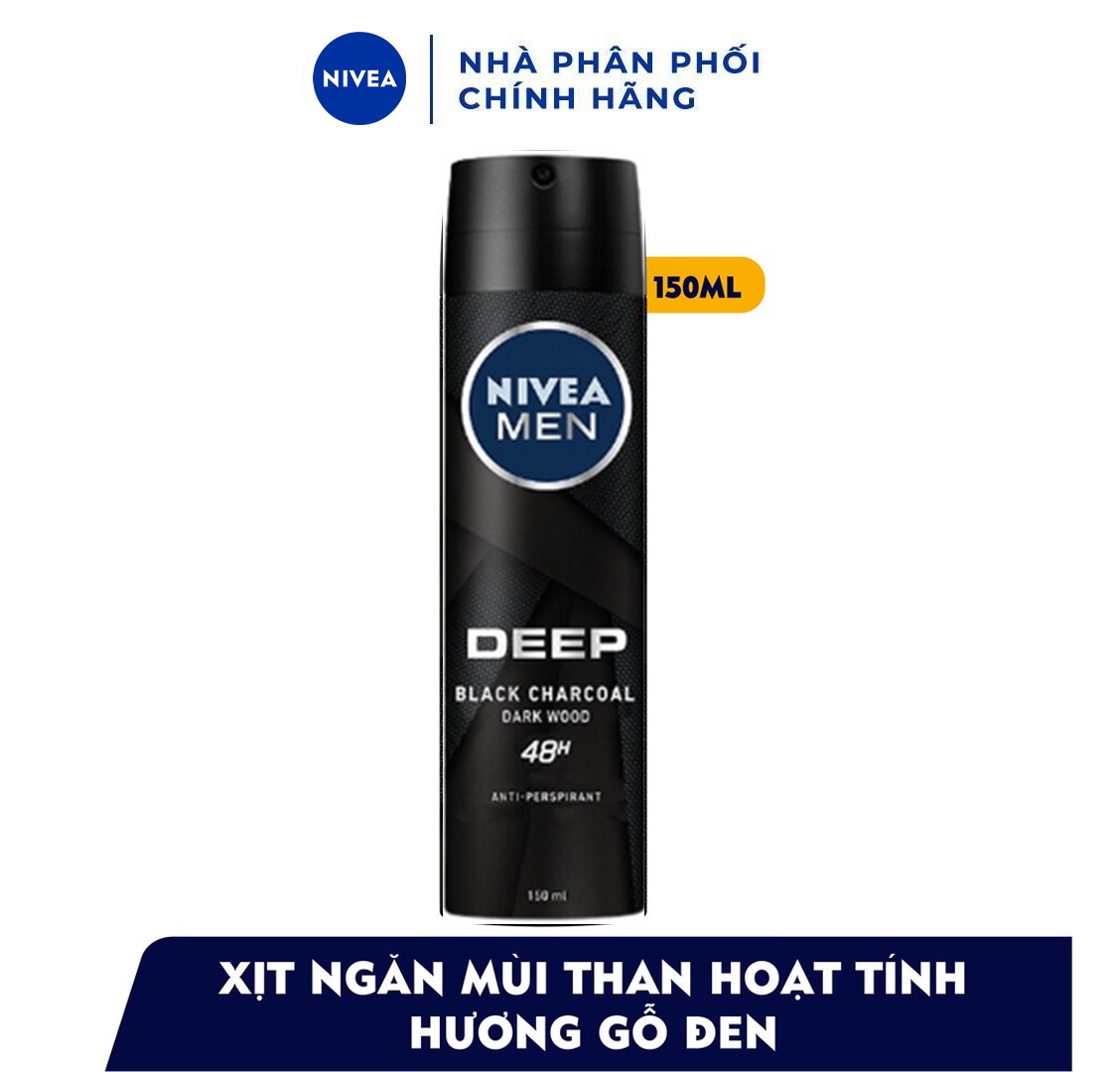 Xịt ngăn mùi nivea men deep