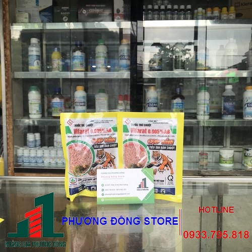 Thuốc diệt chuột dạng lúa Vifarat 0.005%AB
