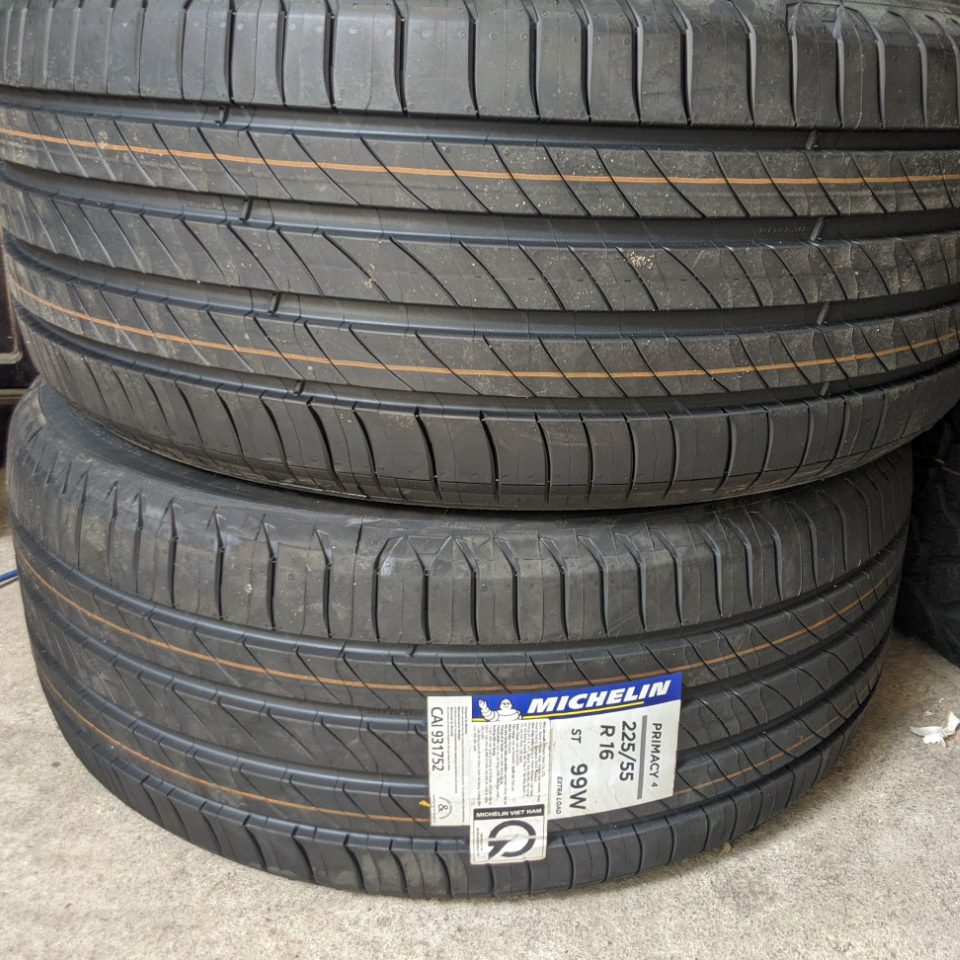 Vỏ lốp 225/55r16 99w michelin primacy 4 st