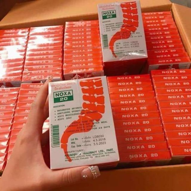1 lố 12 hộp xương khớp noxa thái