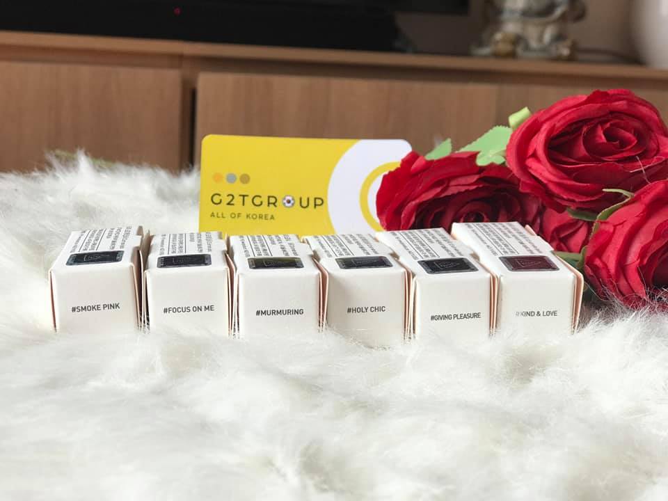 Son 3CE Clean Layer Edition vỏ trong suốt