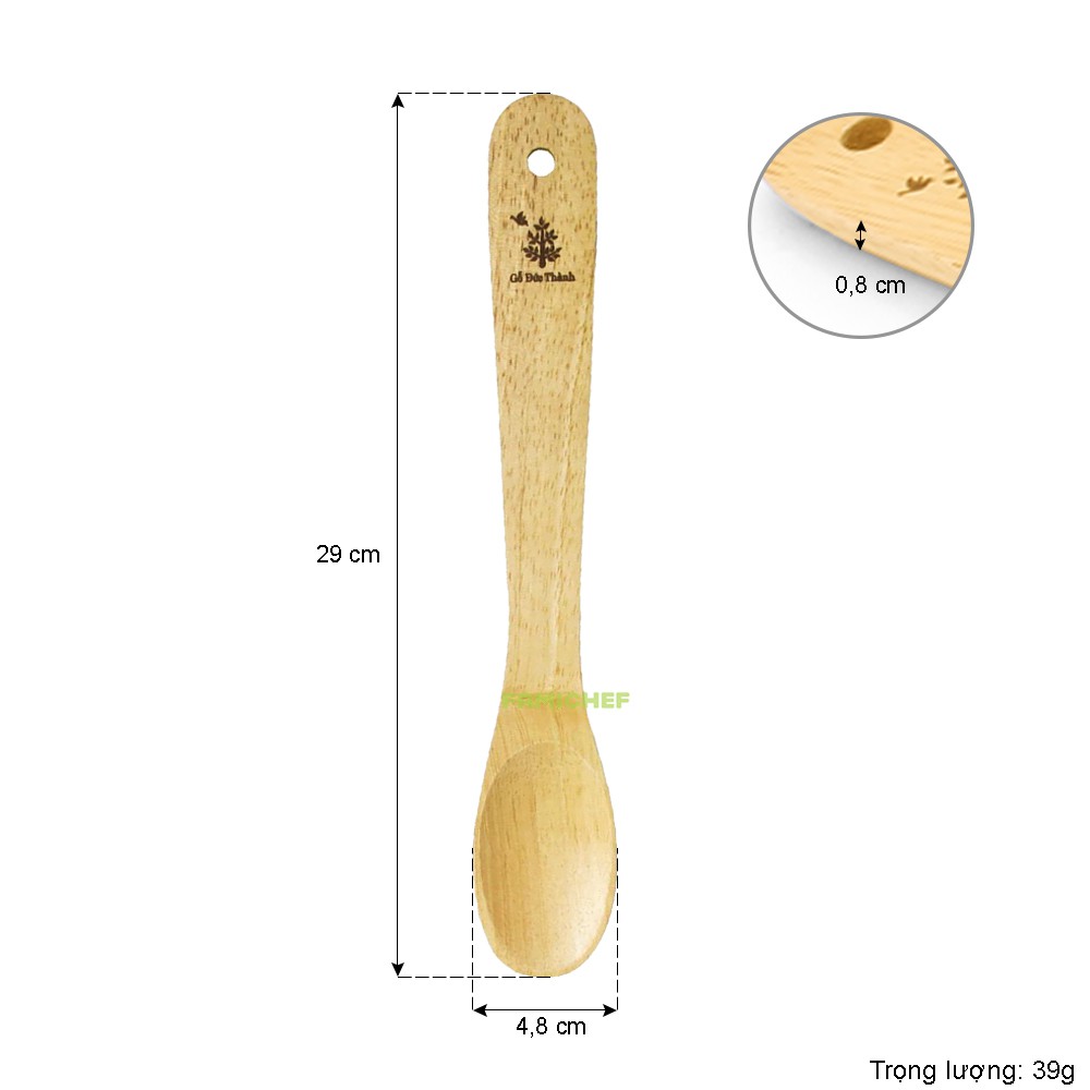 Muỗng gỗ | Gỗ Đức Thành 81121