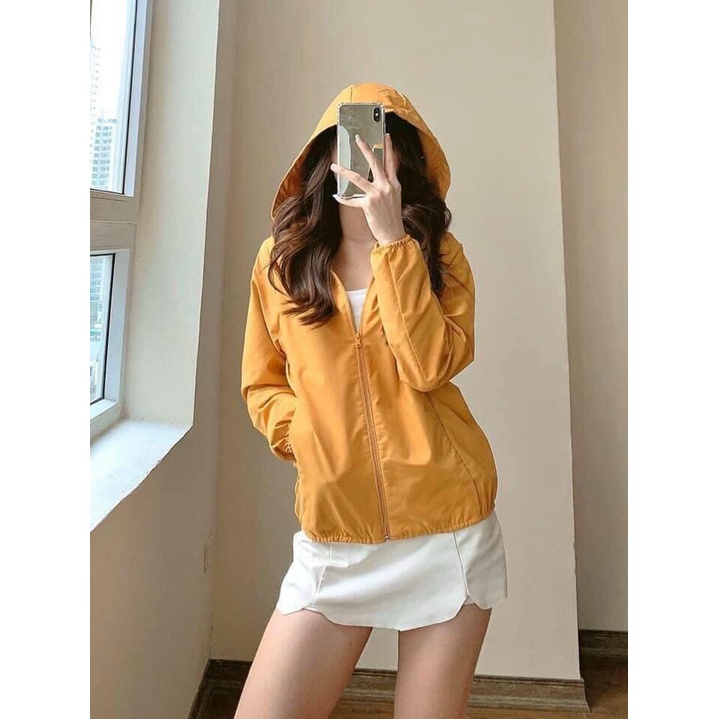 ÁO KHOÁC GIÓ nữ DÁNG NGẮN GU mẫu mới