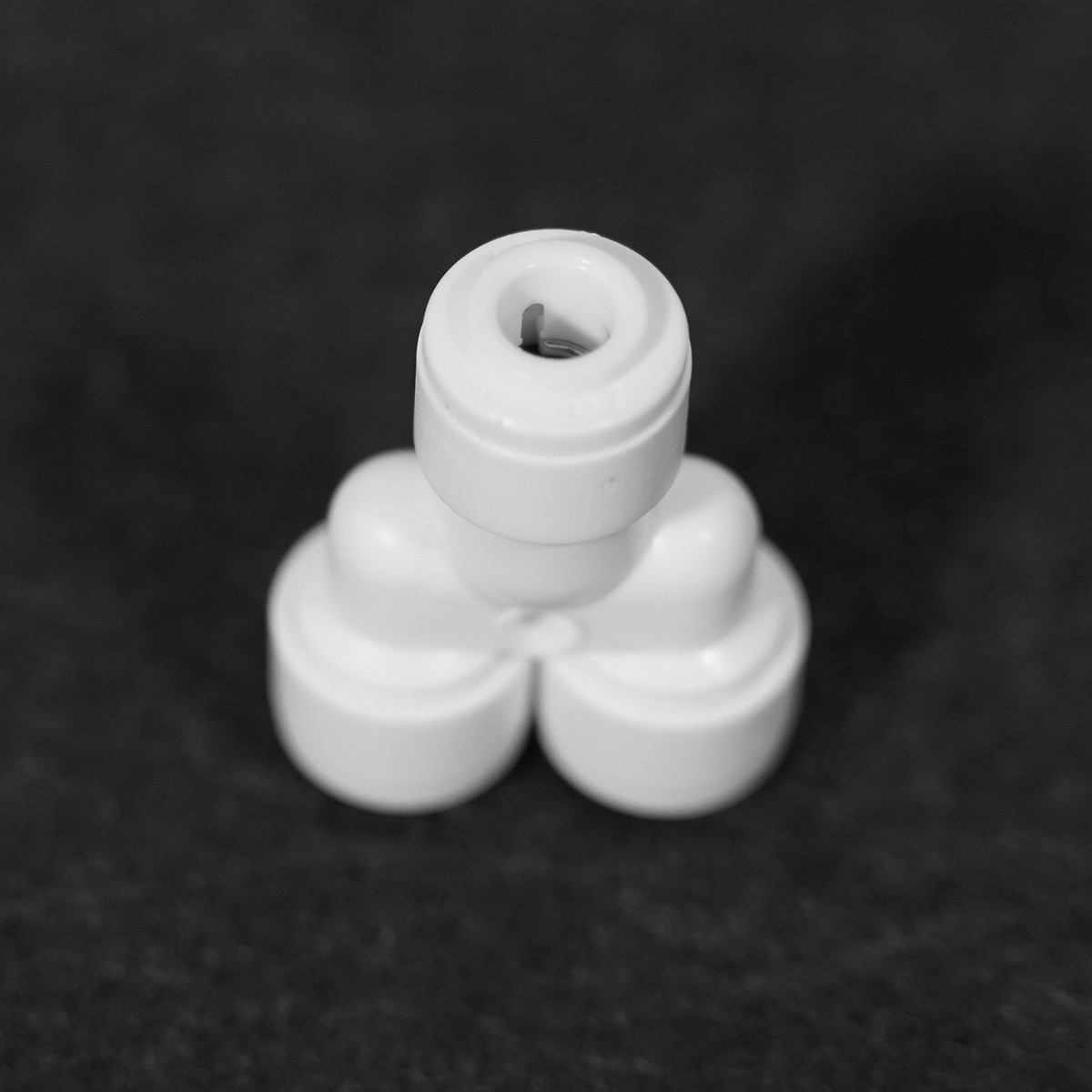 Y đều, Chạng Y 3 đầu nhấn dây 6mm  (1/4'')