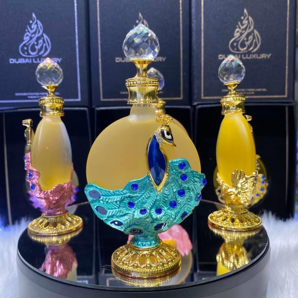 Tinh Dầu Nước Hoa Dubai Hình Chim Công 30ml