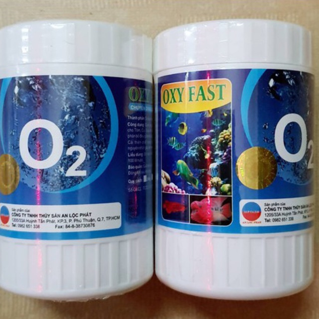 Oxy fast: oxy cấp tốc cho cá cảnh