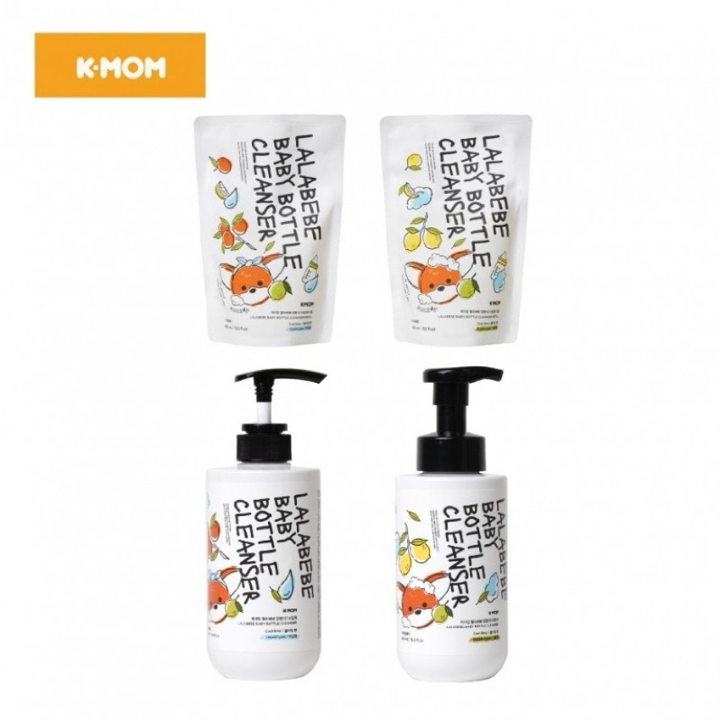 Hàng Hàn - Nước rửa bình thuần chay Lalabebe K-mom