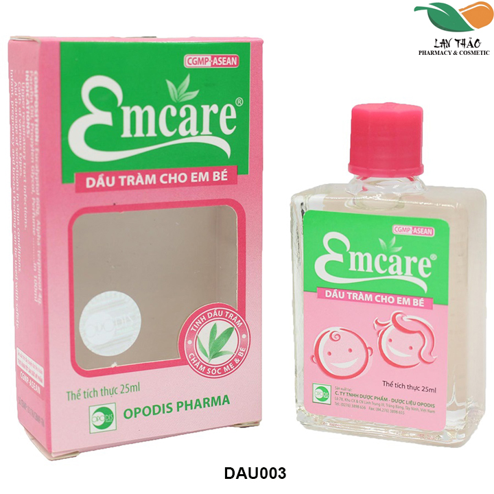 [HCM]Dầu tràm cho bé Emcare 25ml