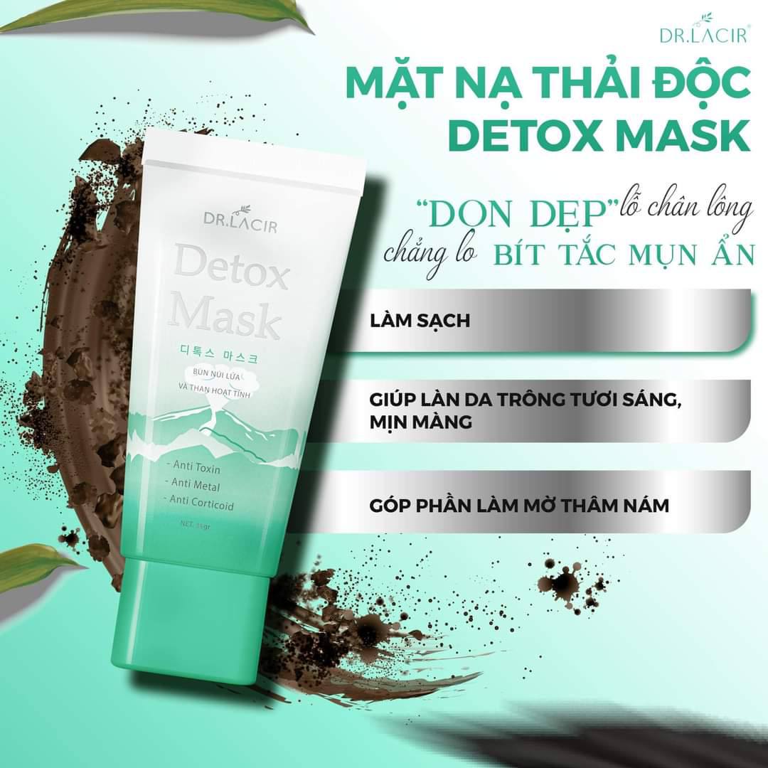 Mặt Nạ Thải Độc Detox Mask Dr Lacir