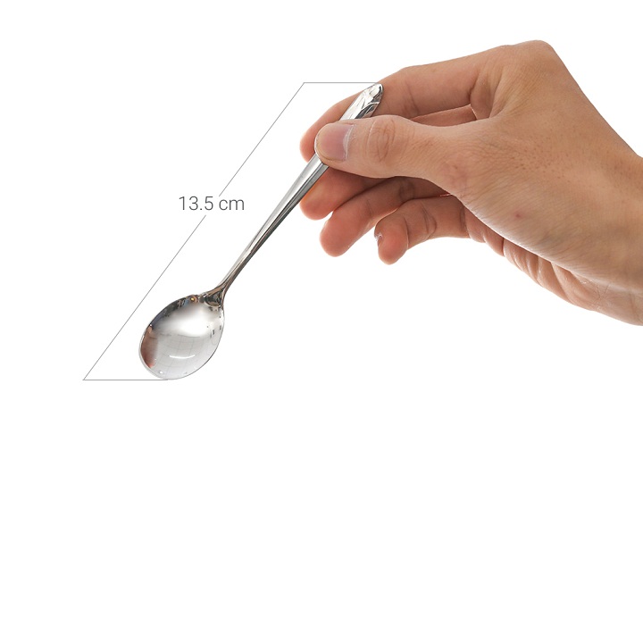 Combo 10 Thìa rĩa ăn hoa quả inox cao cấp