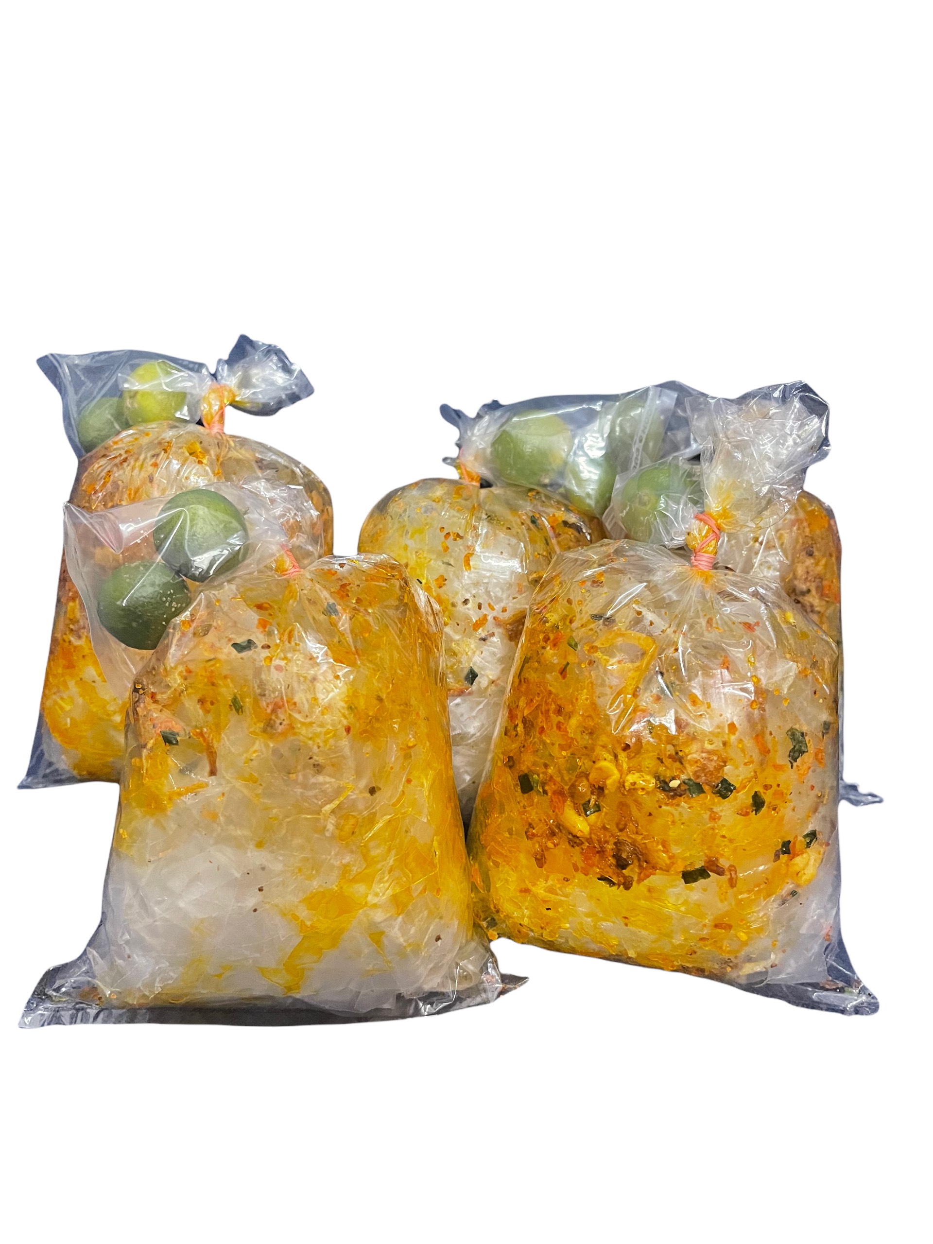 Bánh tráng trộn sa tế muối hành phi cực đỉnh - 1 bịch