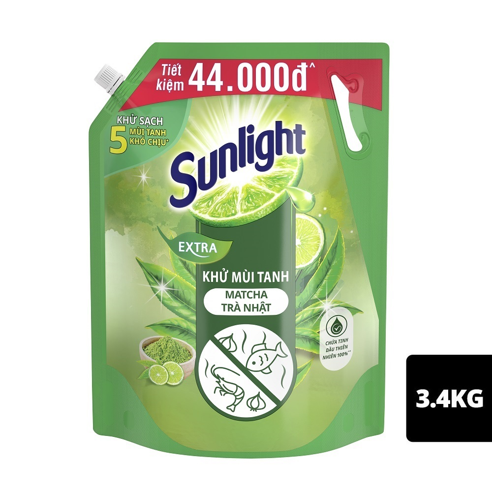 Nước rửa chén Sunlight Can 3.6kg / 3.8kg/Túi 3.4kg