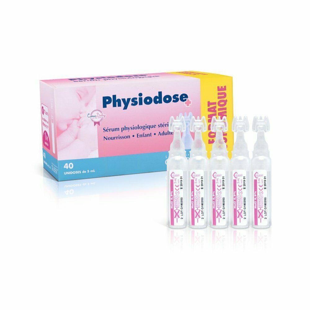 Nước muối sinh lí Physiodose - Pháp