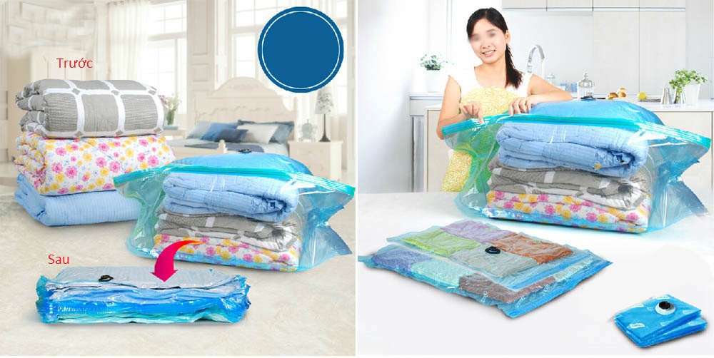 Vacuum bag with pump [08 bags]