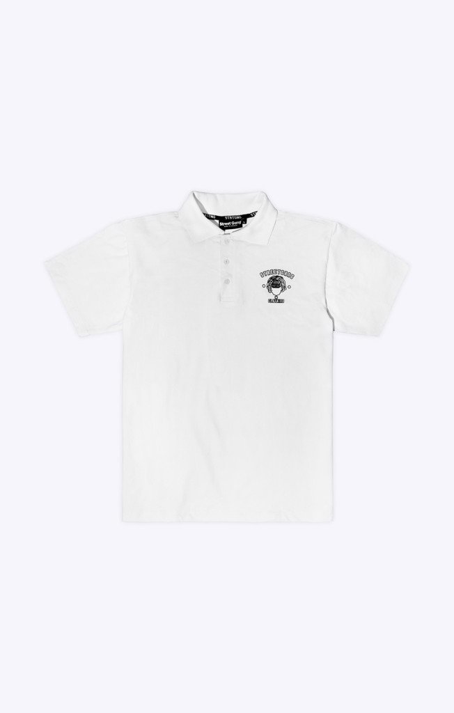 Áo Polo basic - Trắng - Street Gang