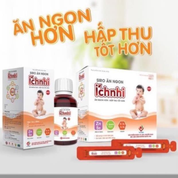 Siro ăn ngon Ích Nhi(Hộp 20 ống)
