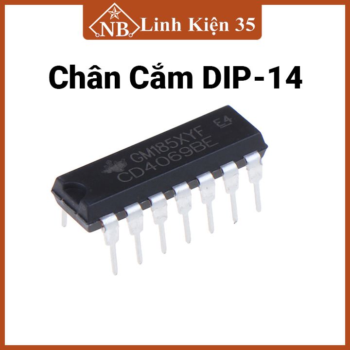 IC chức năng CD4069BE DIP14 / SOP14