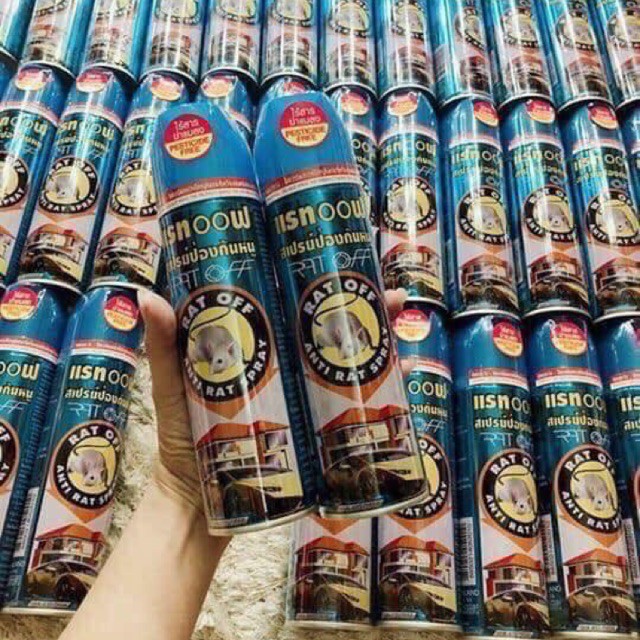 Combo 2 Chai Xịt đuổi chuột Thái Lan